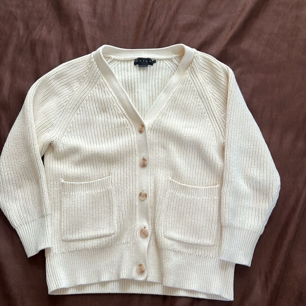 Hatch Collection Maternity and Post Partum Cotton Marlow Cardigan
